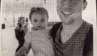 a man and child in a photo