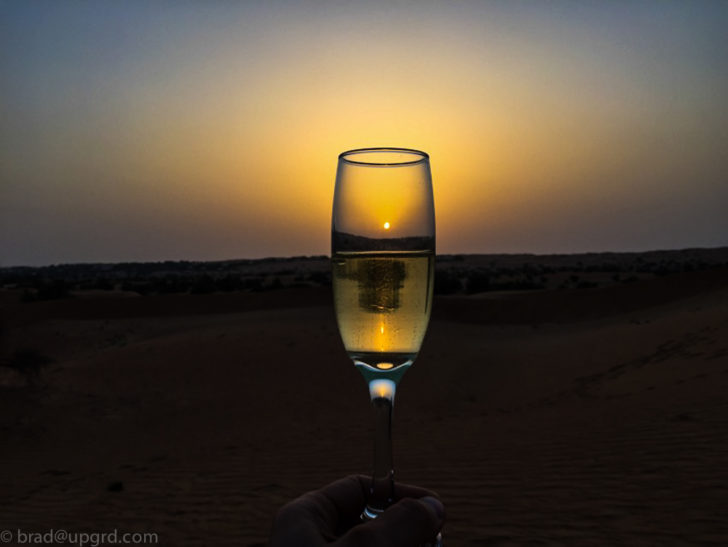 al-maha-sunset-champagne