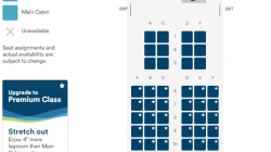 Alaska Airlines 737-800 Premium Class Configuration.