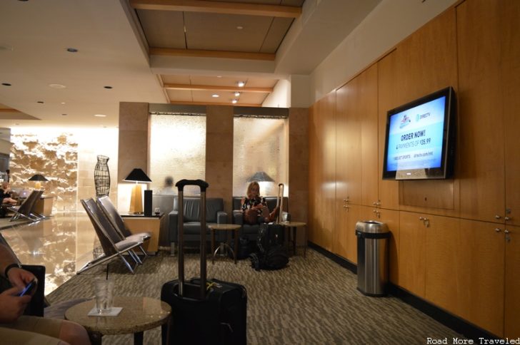 Admirals Club right side seating area