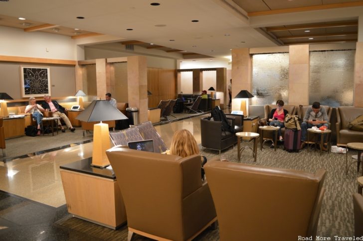 Admirals Club right side seating area