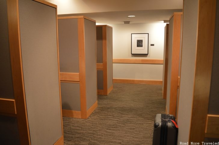 Admirals Club Cubicle Area