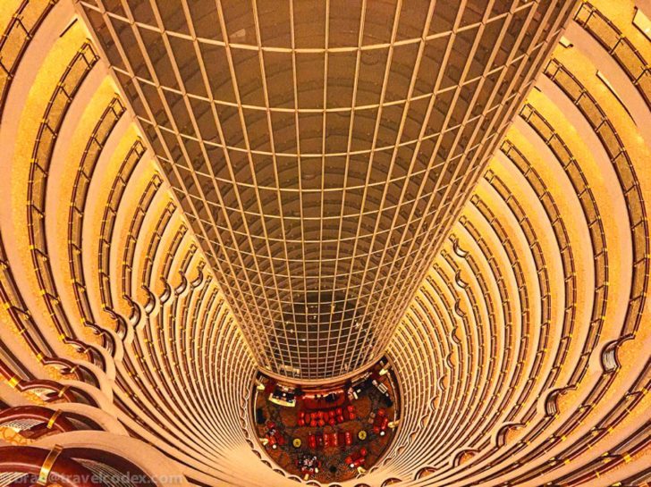 a high angle view of a building