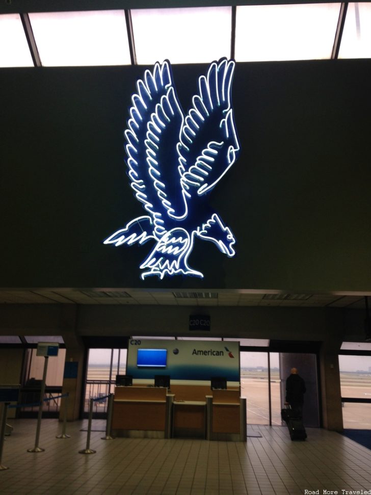 Neon Eagle at Gate C20