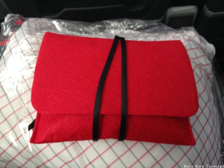 American Airlines Premium Economy amenity kit