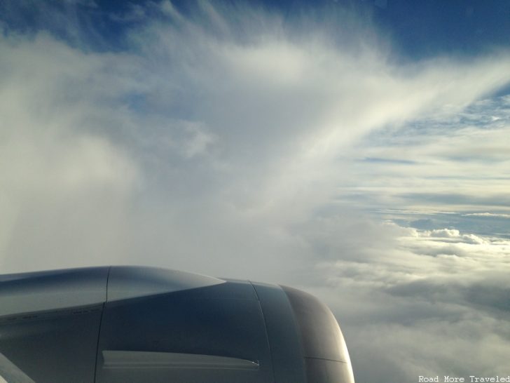 Rain clouds over Spain