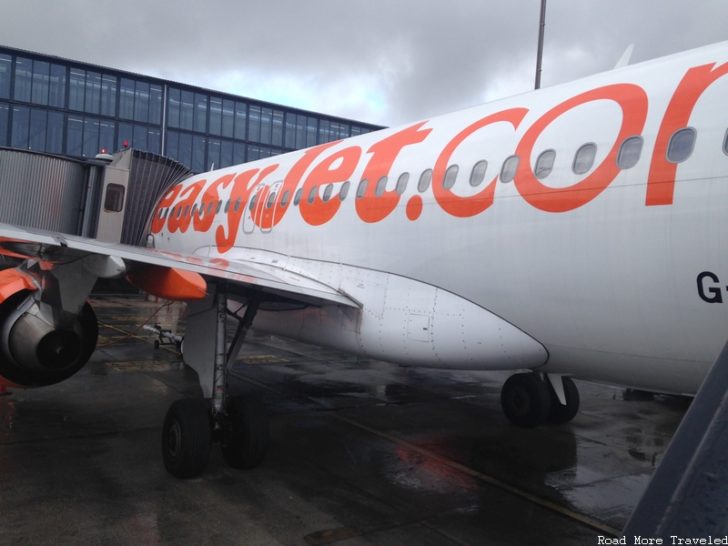 easyJet A319 at MAD