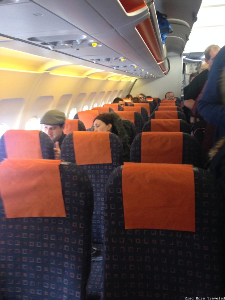 easyJet A319 seating