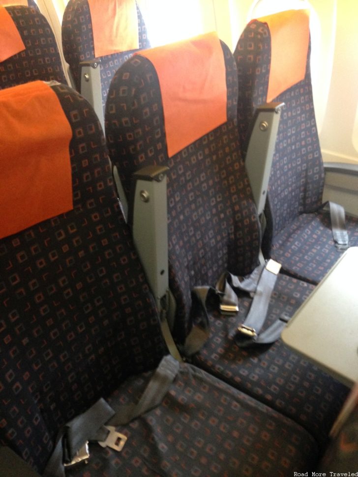 easyJet experience: seating