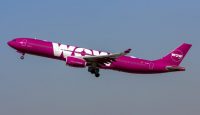 WOW Air A330 departing LAX by Cody Pelka