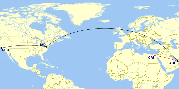 backtrack flight route book on Etihad