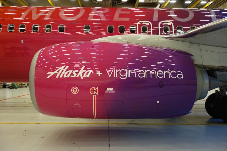 the nose of a plane