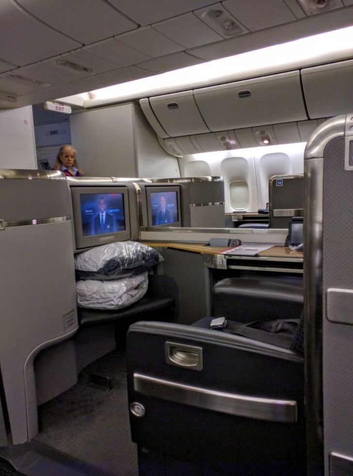 American Airlines First class 777-300er Seat