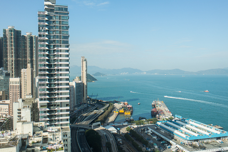 Courtyard Hong Kong Executive Harbor room view