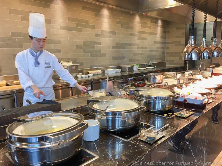a chef cooking in a kitchen