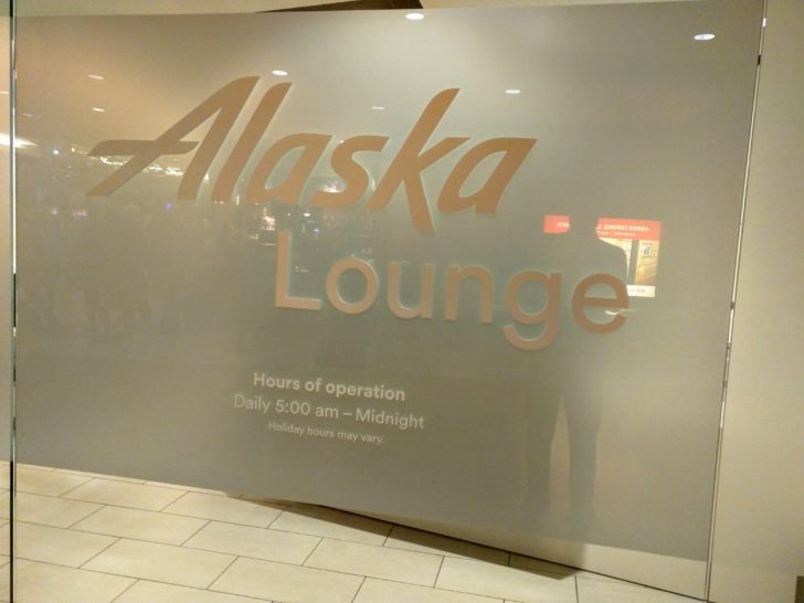 Alaska Lounge sign