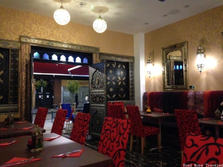 Marrakesh Restaurant interior