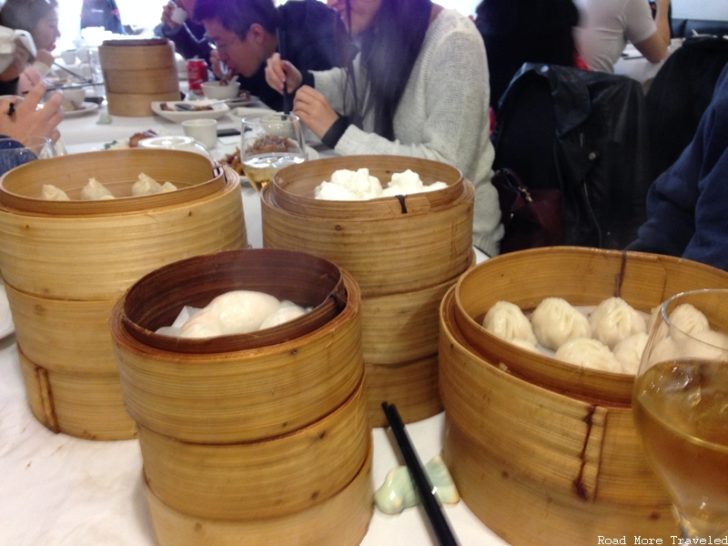 A massive quantity of dumplings