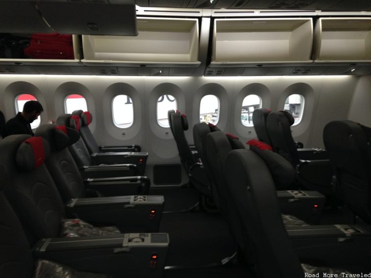 Norwegian Air Premium Class - Seating
