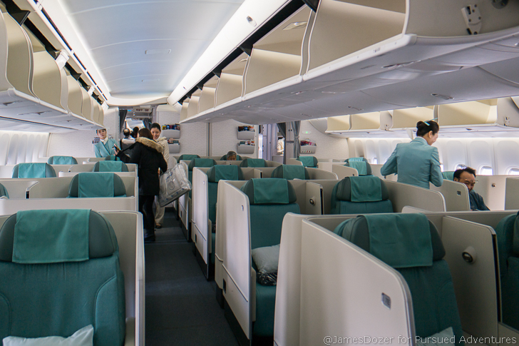 Korean Air 747-8 Business Class