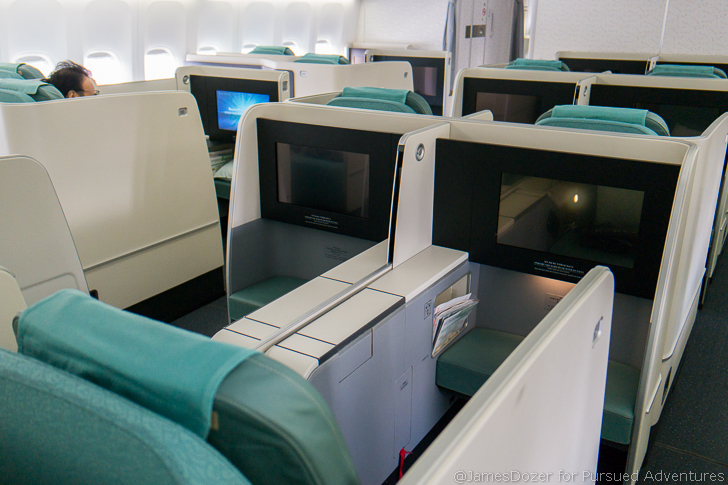 Korean Air 747-8 Business Class