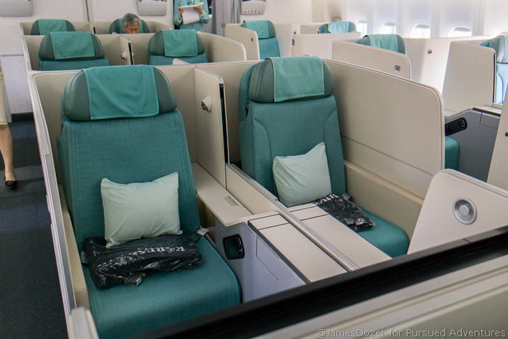 Korean Air 747-8 Business Class