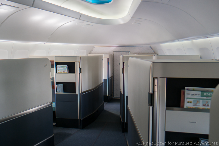 Korean Air 747-8 First Class