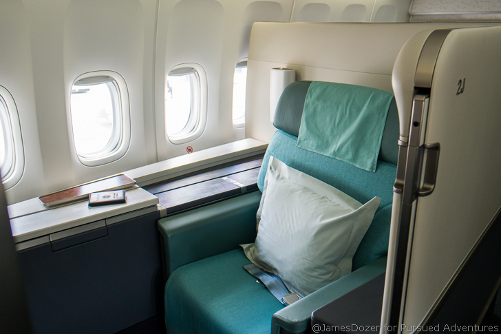 Korean Air 747-8 First Class