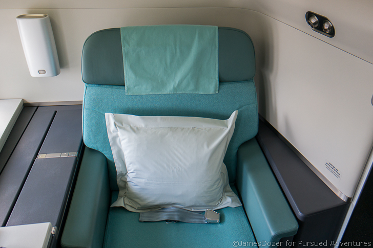 Korean Air 747-8 First Class