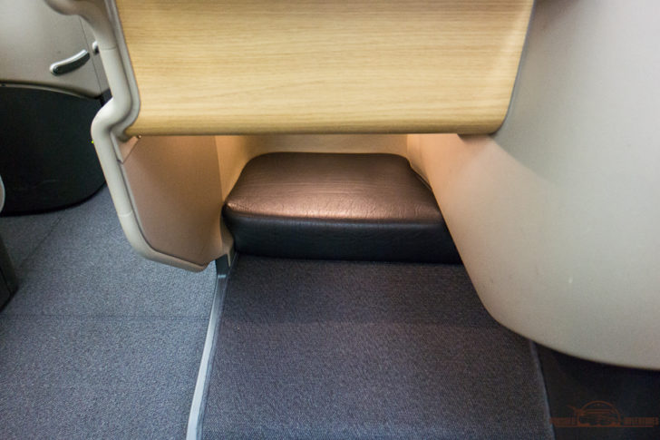 a seat in a plane
