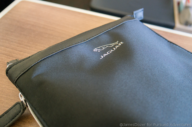 Turkish Airlines Business Class Jaguar branded amenity kit