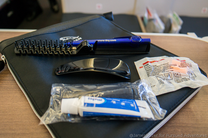 Turkish Airlines Business Class amenity kit