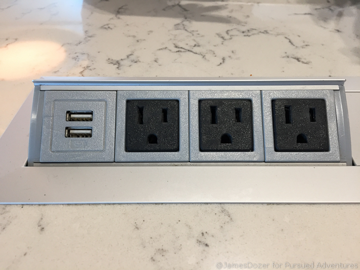 a power strip with multiple outlets