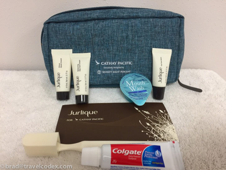 Cathay Pacific Business Class Amenity Kit products