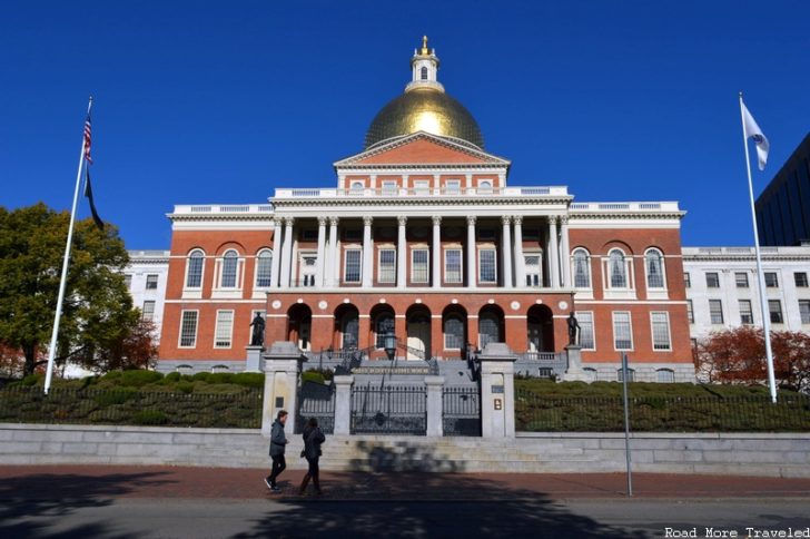 Exploring Boston -Massachusetts State House