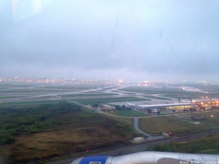 Rainy evening at DFW