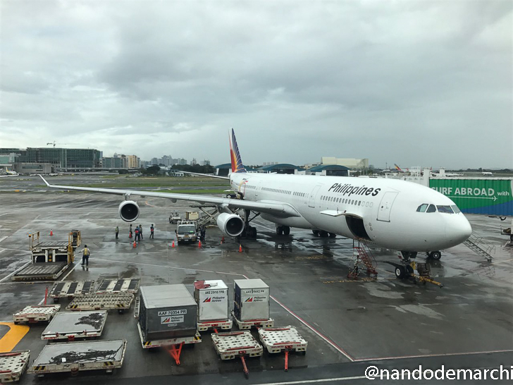 an airplane on the runway