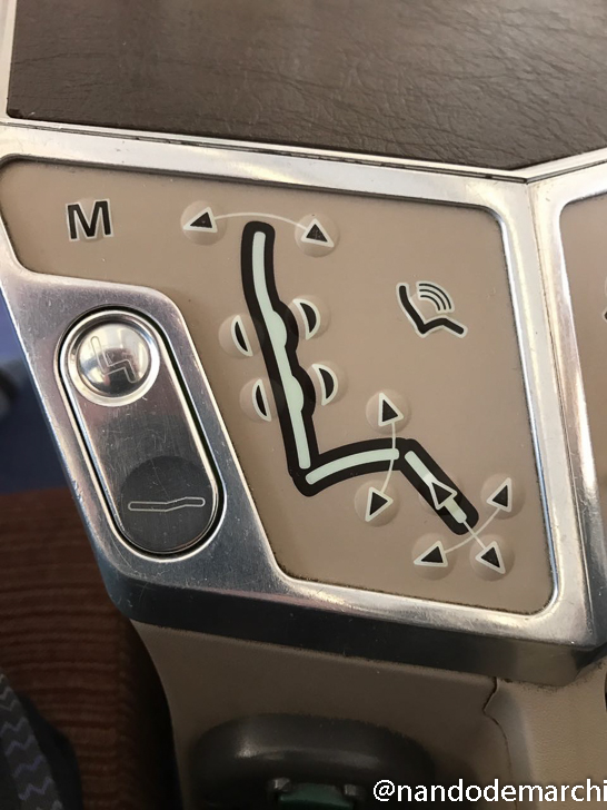 a close up of a car steering wheel