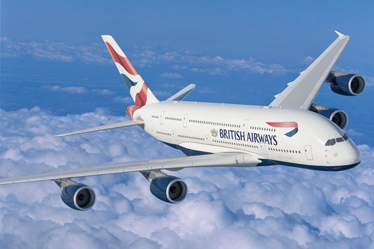 a plane flying in the sky