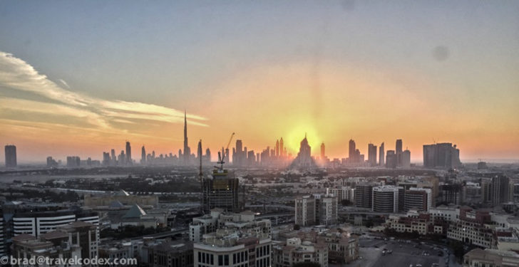 Traveling the Gulf Countries: Dubai Skyline