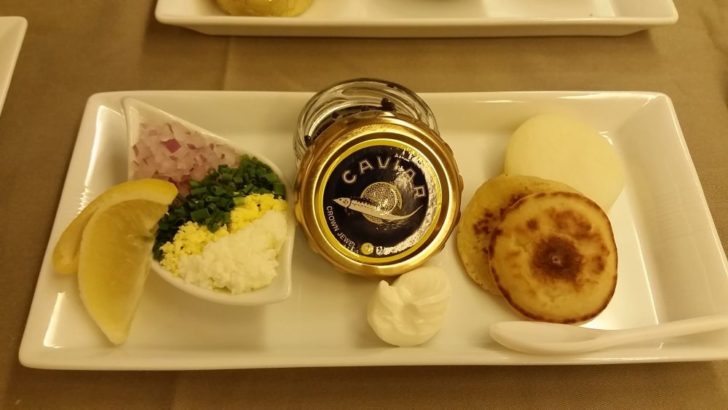 Japan Airlines Caviar