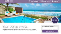 SPG Making Targeted Offers, Including Double Stay Credit
