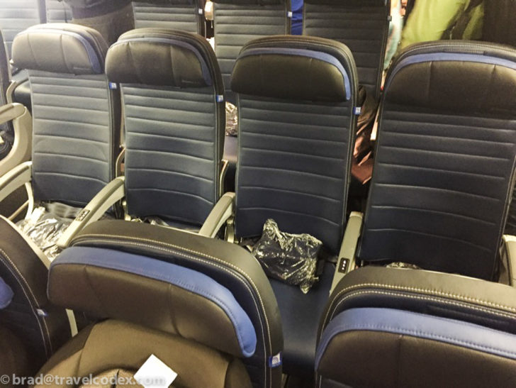 United's 777 economy seat