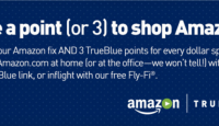 a blue background with white text