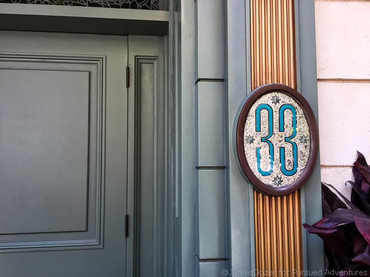 Club 33 Disneyland former entrance
