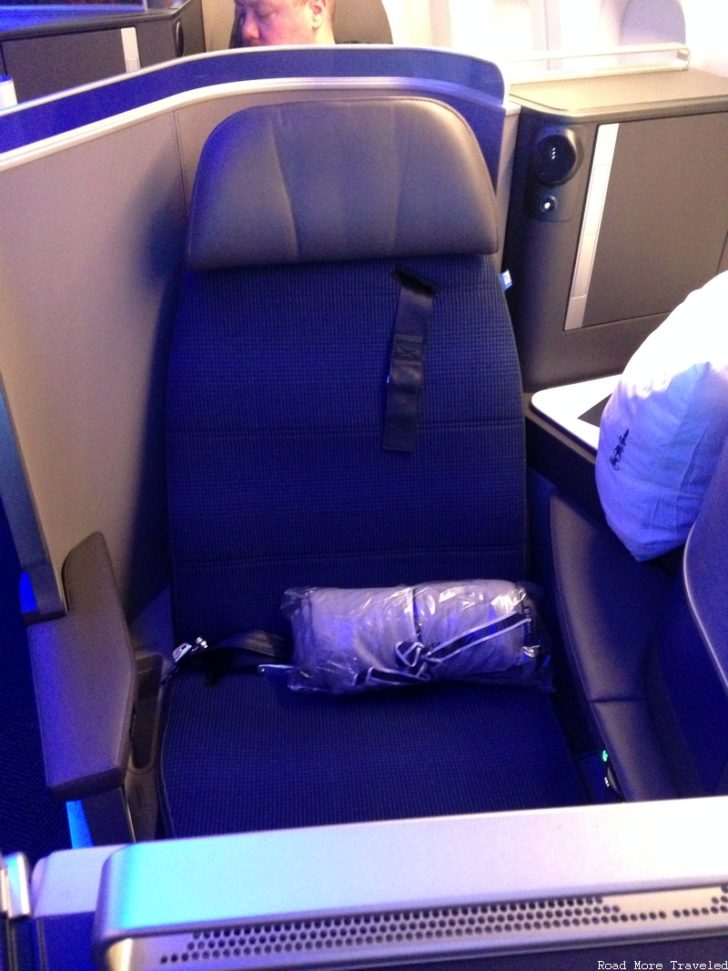 united polaris business class seats