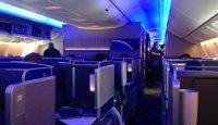 United Polaris Business Class Interior