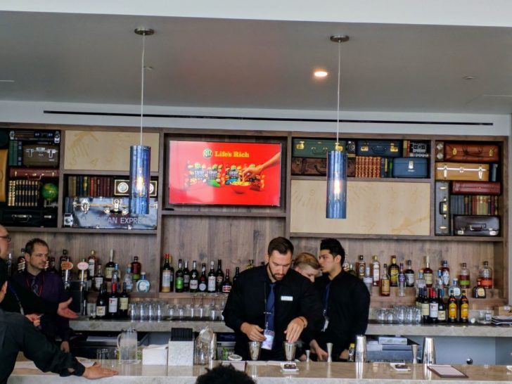 Seattle Centurion Lounge bar