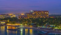 a hotel on the beach