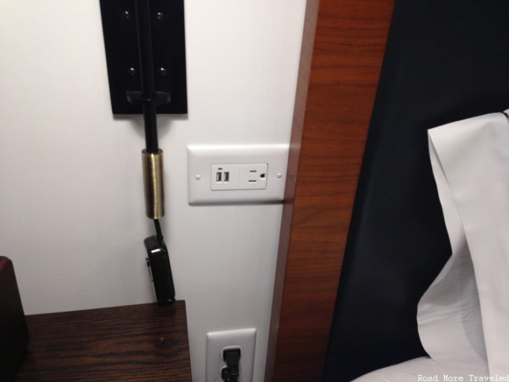 Plug and USB ports